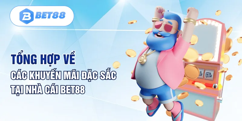 Tổng hợp về các khuyến mãi đặc sắc tại nhà cái Bet88 Tổng hợp về các khuyến mãi đặc sắc tại nhà cái Bet88